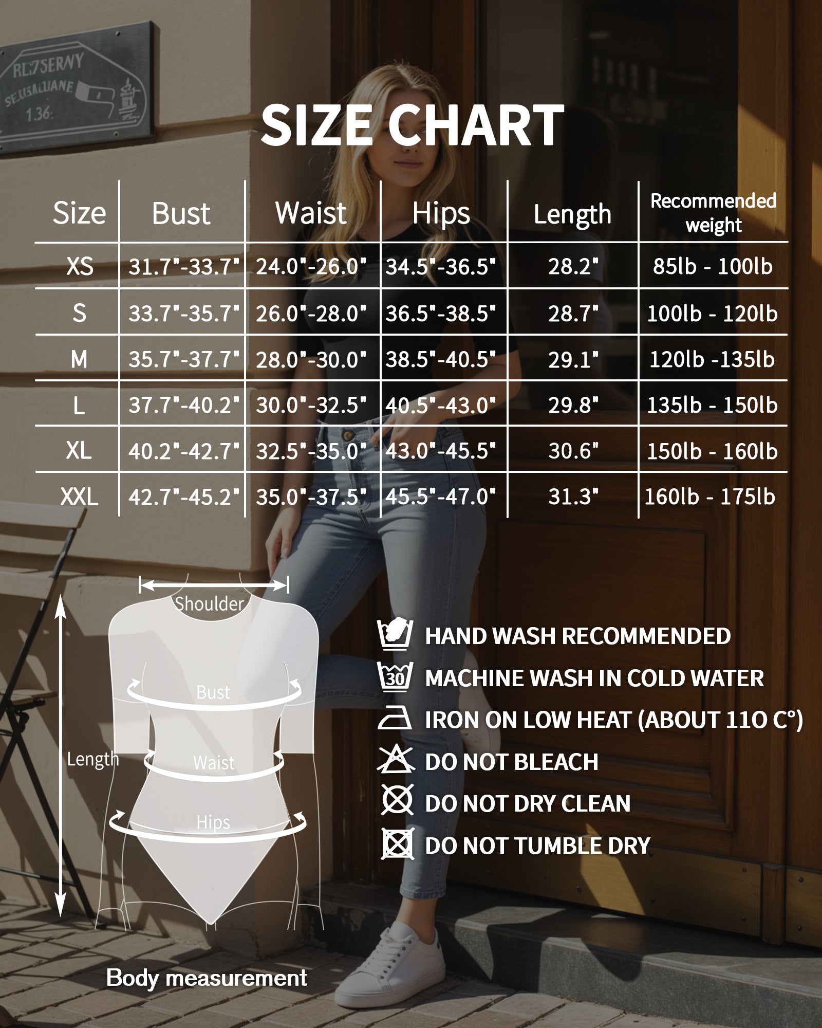 MANGOPOP Women's Half Sleeve Crew Neck Bodysuit 3/4 Sleeve Body Suit Slim Fit Going Out Tops