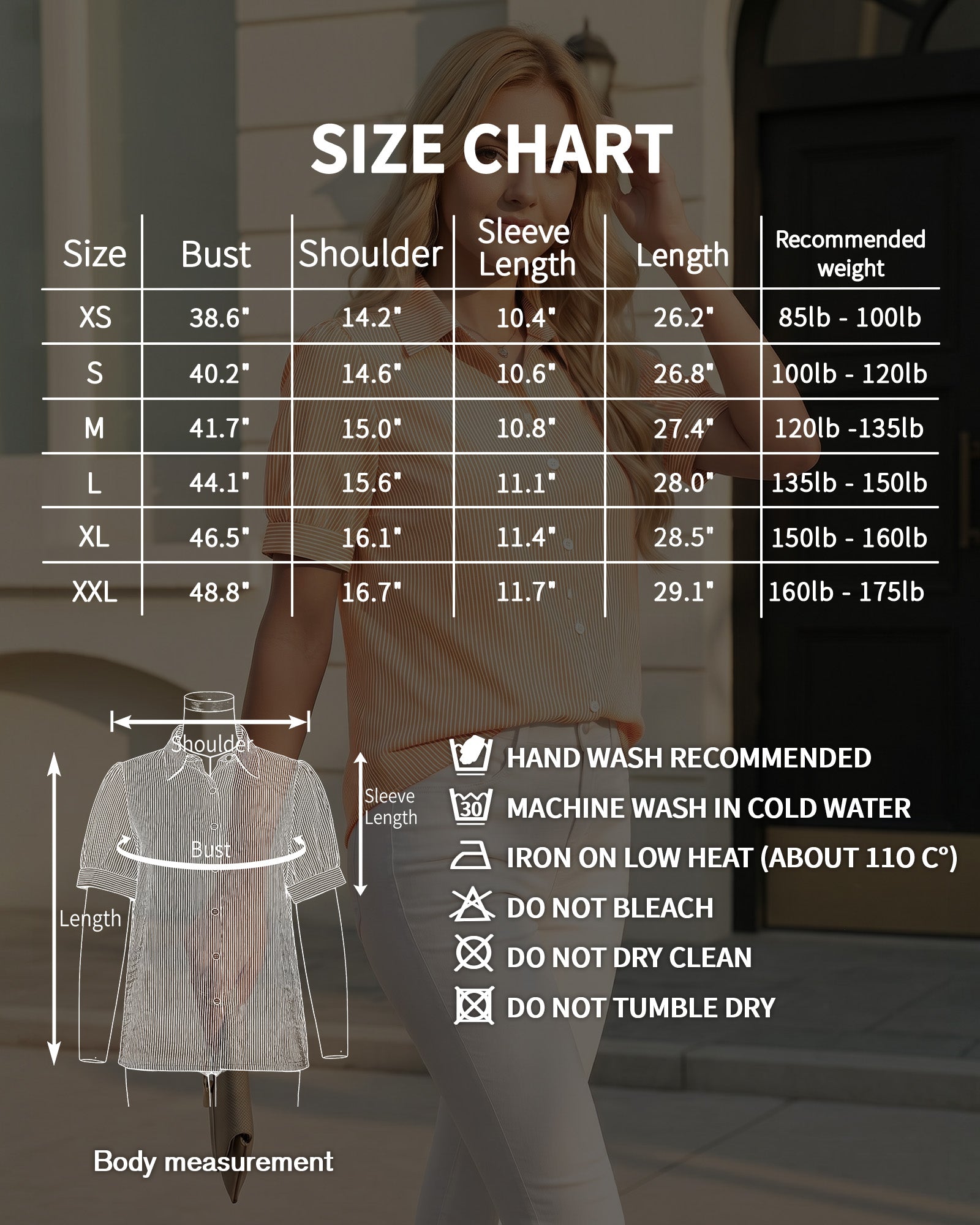 MANGOPOP Striped Button Down Shirt for Women Puff Short Sleeve Blouse Business Casual Tops Trendy 2026 Summer