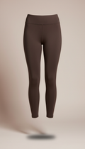 Luxe Stretch Leggings in Deep Espresso