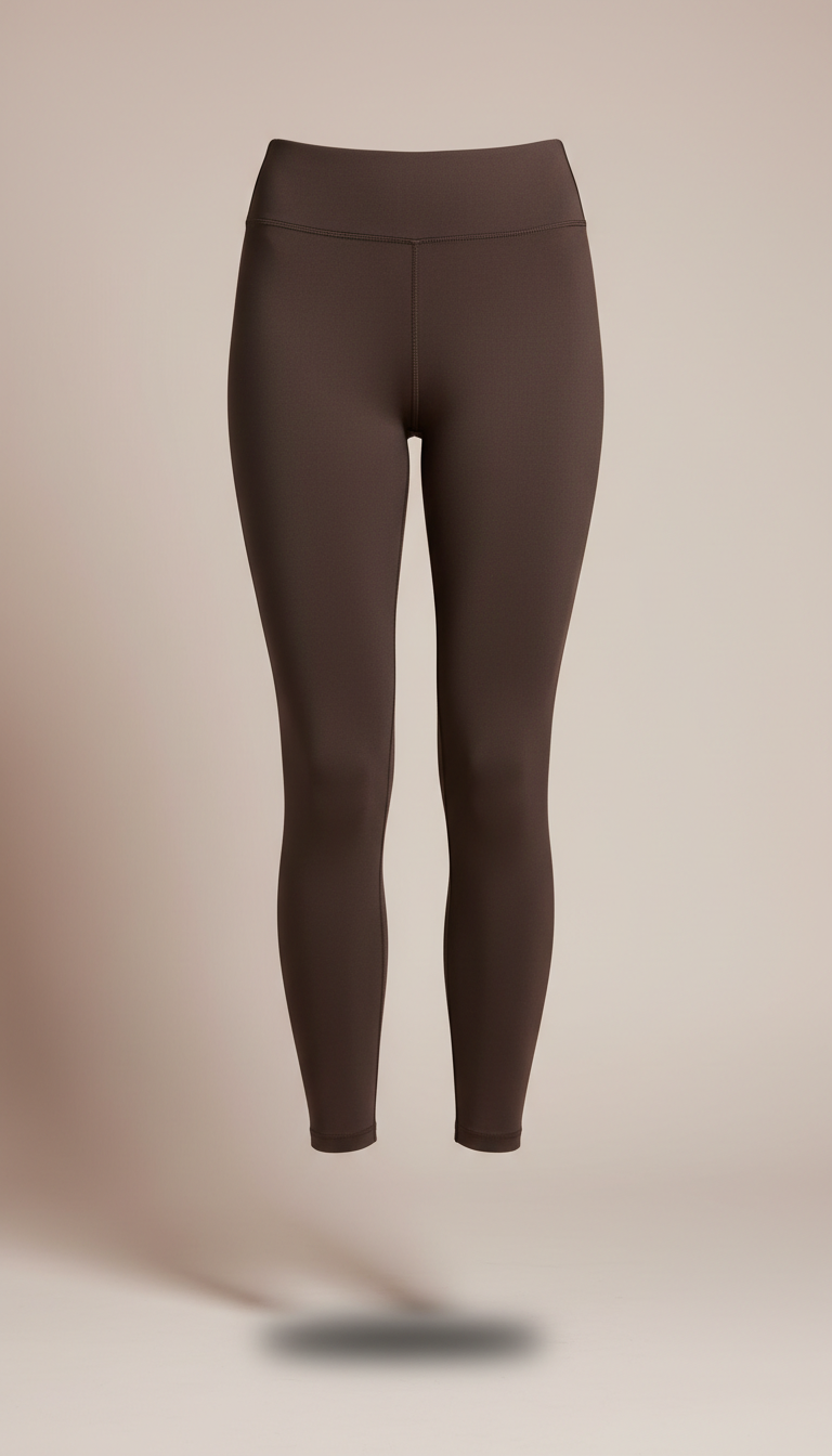 Luxe Stretch Leggings in Deep Espresso