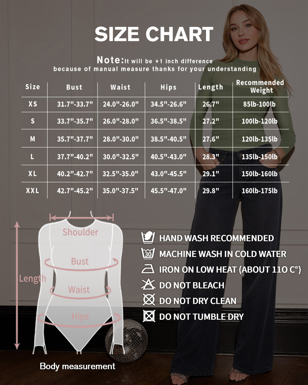 MANGOPOP Mock Neck Mesh Long-Sleeve Ruched Sheer Bodysuit Long Sleeve Army Green