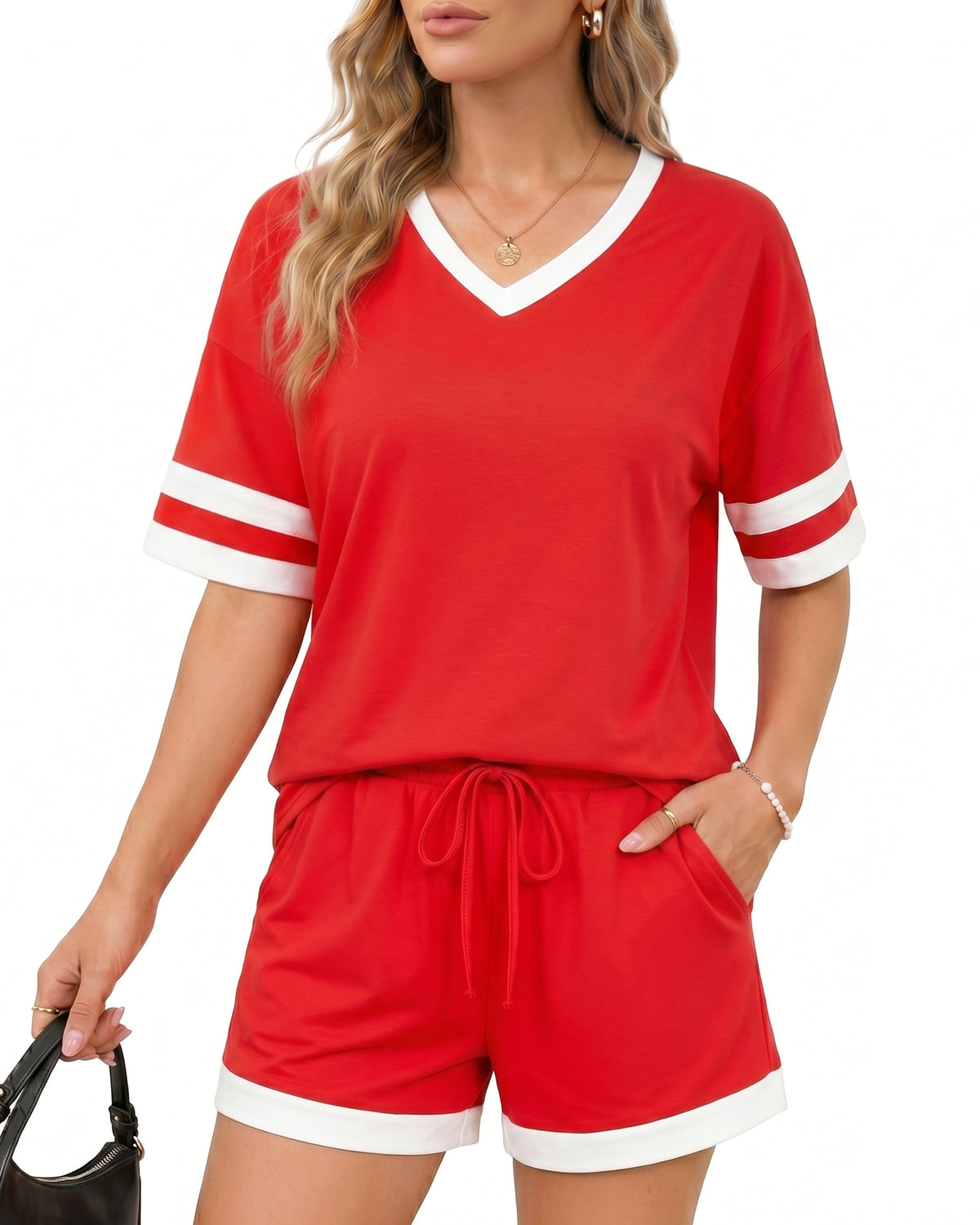 MANGOPOP Lounge Sets Lounge Set Red