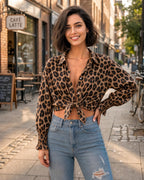 MANGOPOP Womens Floral Blouses Dressy Casual V Neck Button Down Shirts 2026 Boho Tops Fashion Clothing