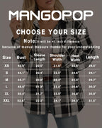 MANGOPOP Year-Round Flannel Shirt for Women - Lightweight Oversized Long Sleeve Button Down Plaid for Effortless Layering